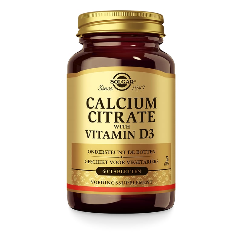 Solgar Vitamins Calciumcitrat mit Vitamin D-3 Abbildung