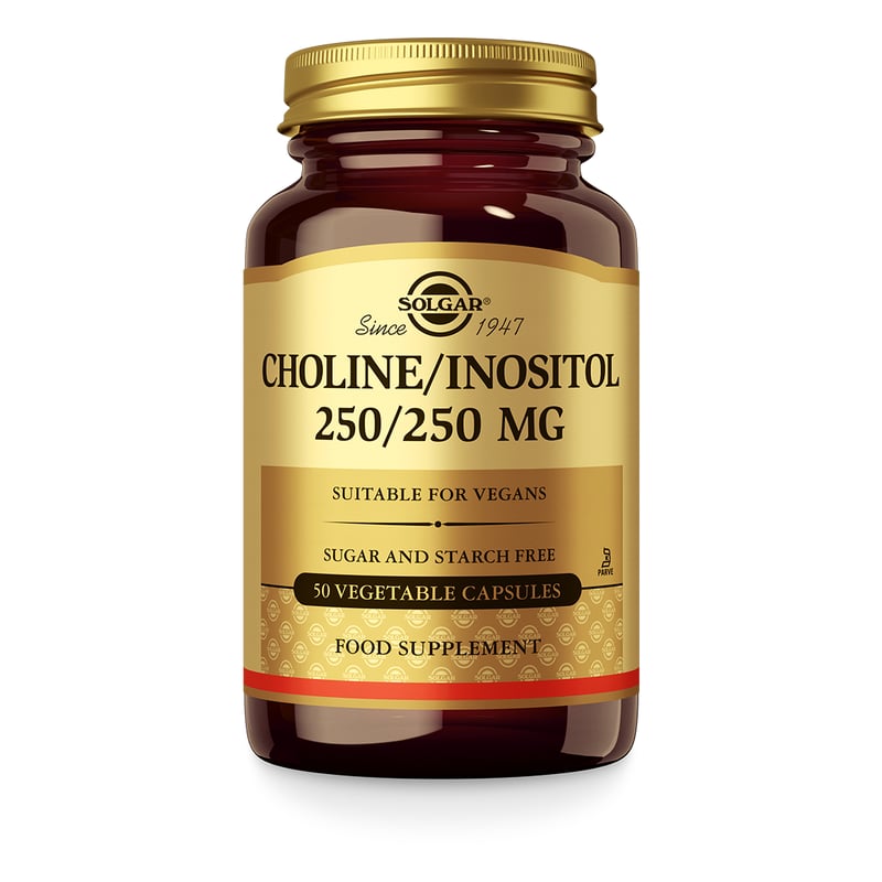 Solgar Vitamins Choline/Inositol 250/250 Solgar Vitamins Choline/Inositol 250/250 image