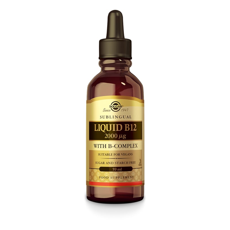 Solgar Vitamins Liquid B12 2000 mcg drops image