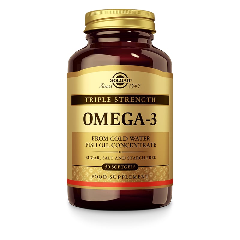 Solgar Vitamins Omega-3 Triple Strength (visolie) afbeelding