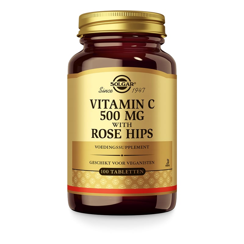 Solgar Vitamins Vitamin C with Rose Hips 500 mg (vitamin C with rose hip) image