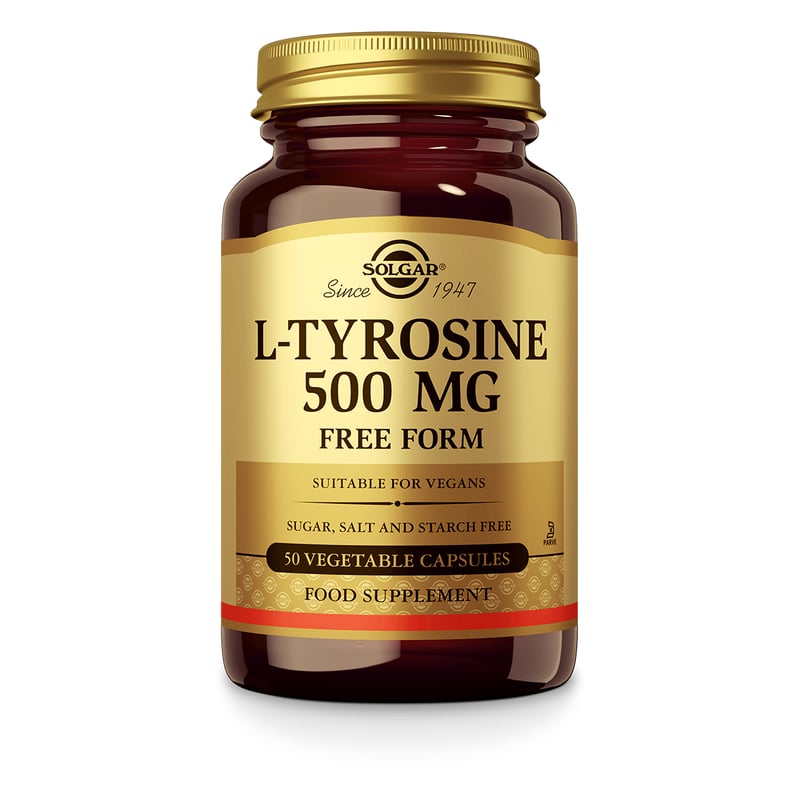 Solgar Vitamins L-Tyrosine 500 mg Solgar Vitamins L-Tyrosine 500 mg image