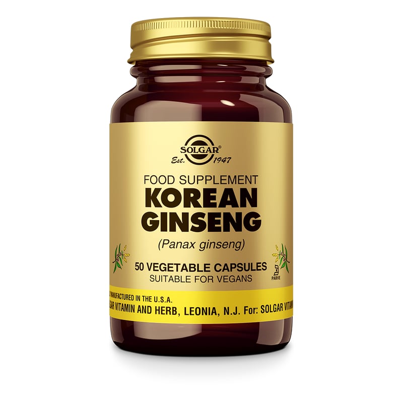 Solgar Vitamins Ginseng Korean (Panax ginseng quinquefolium) image