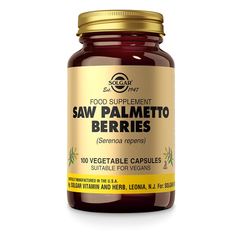 Solgar Vitamins Saw Palmetto Berries (saw palmetto, Serenoa repens) image