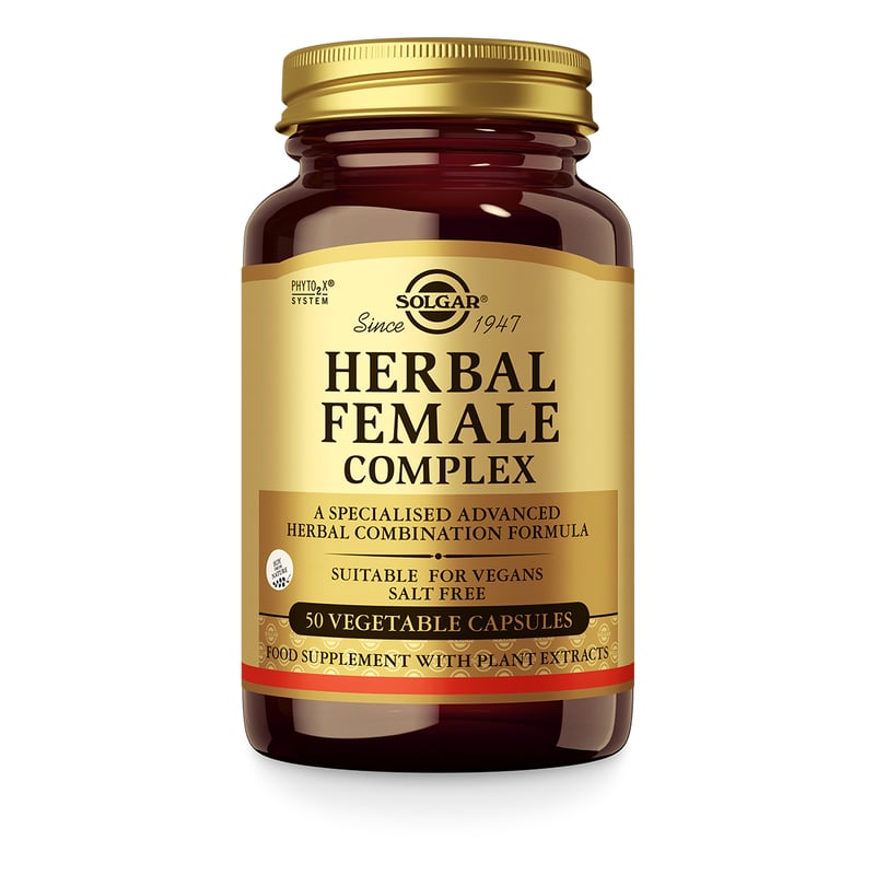 Solgar Vitamins Herbal Female Complex (Female Herbal Complex) Solgar Vitamins Herbal Female Complex (Female Herbal Complex) Abbildung