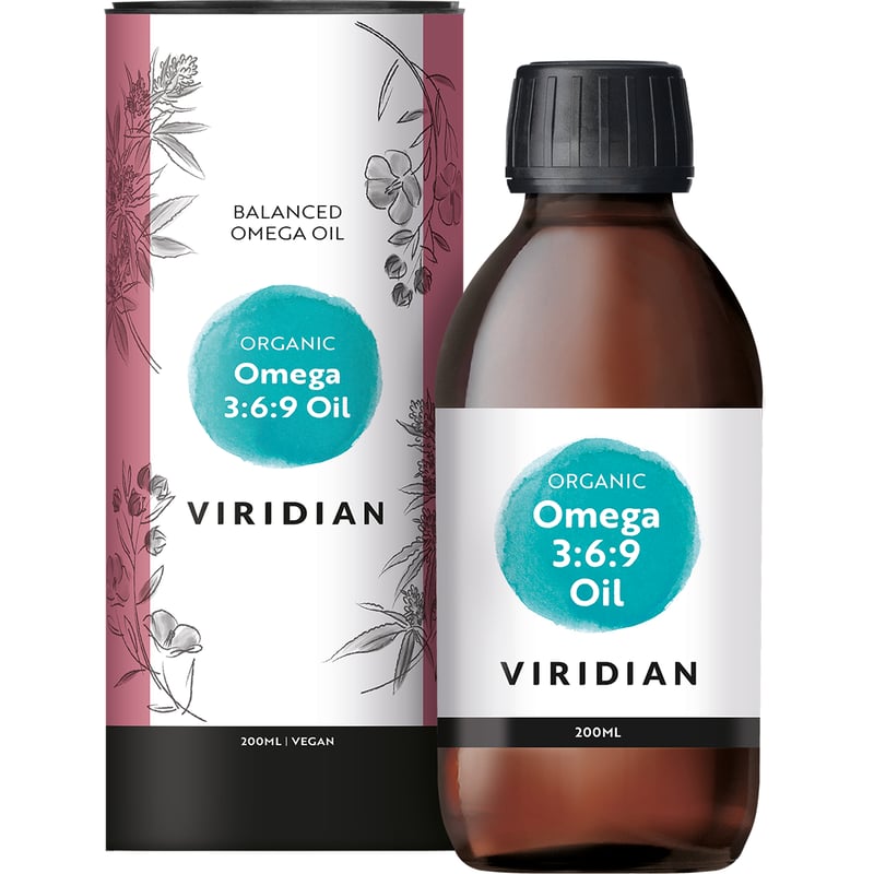 Viridian Bio Omega 3:6:9 Öl Abbildung