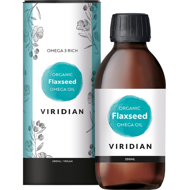 Viridian Organic Golden Flaxseed Oil image