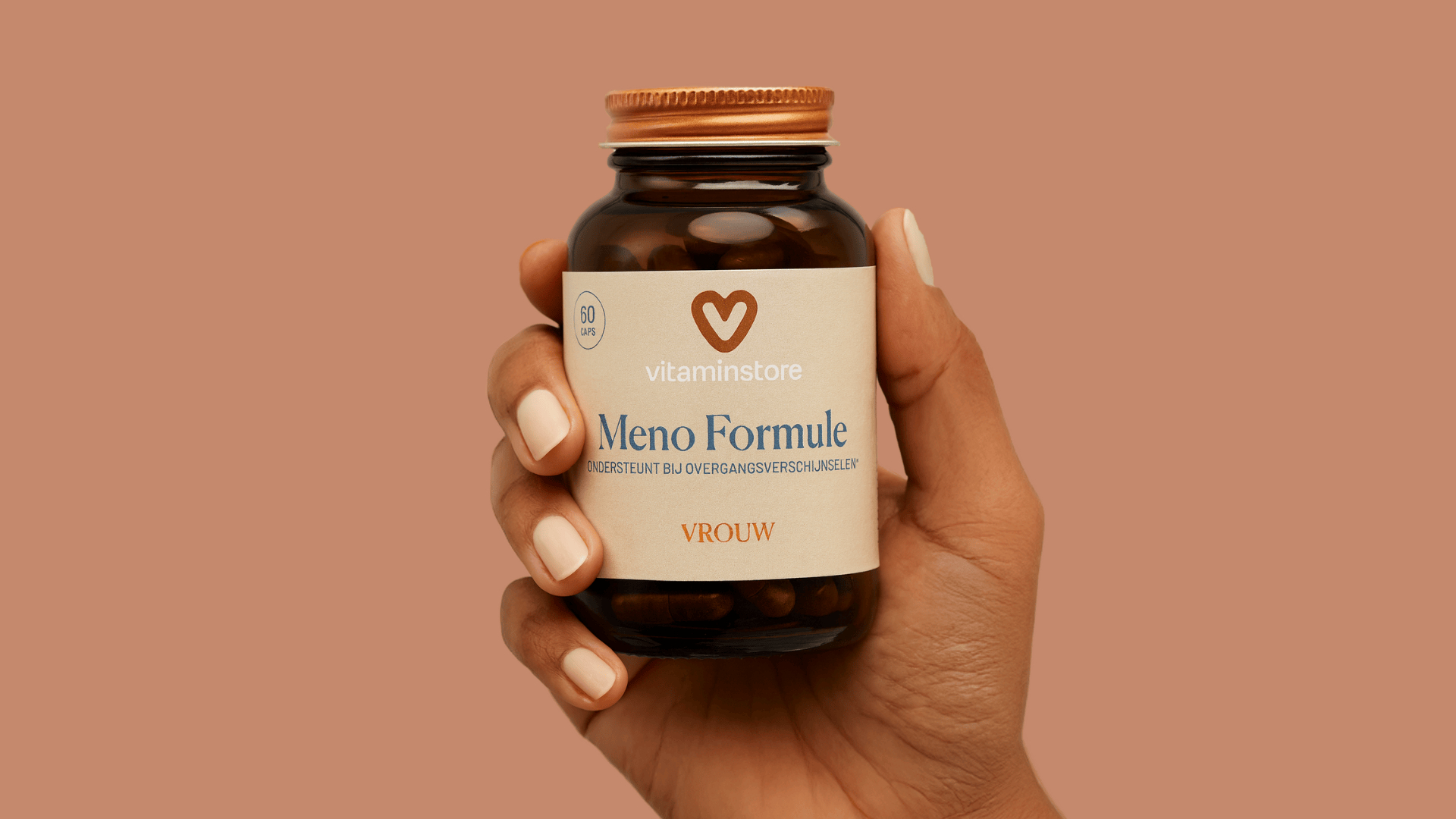 foto van een zwangere vrouw met een zwangerschapsmultivitamine