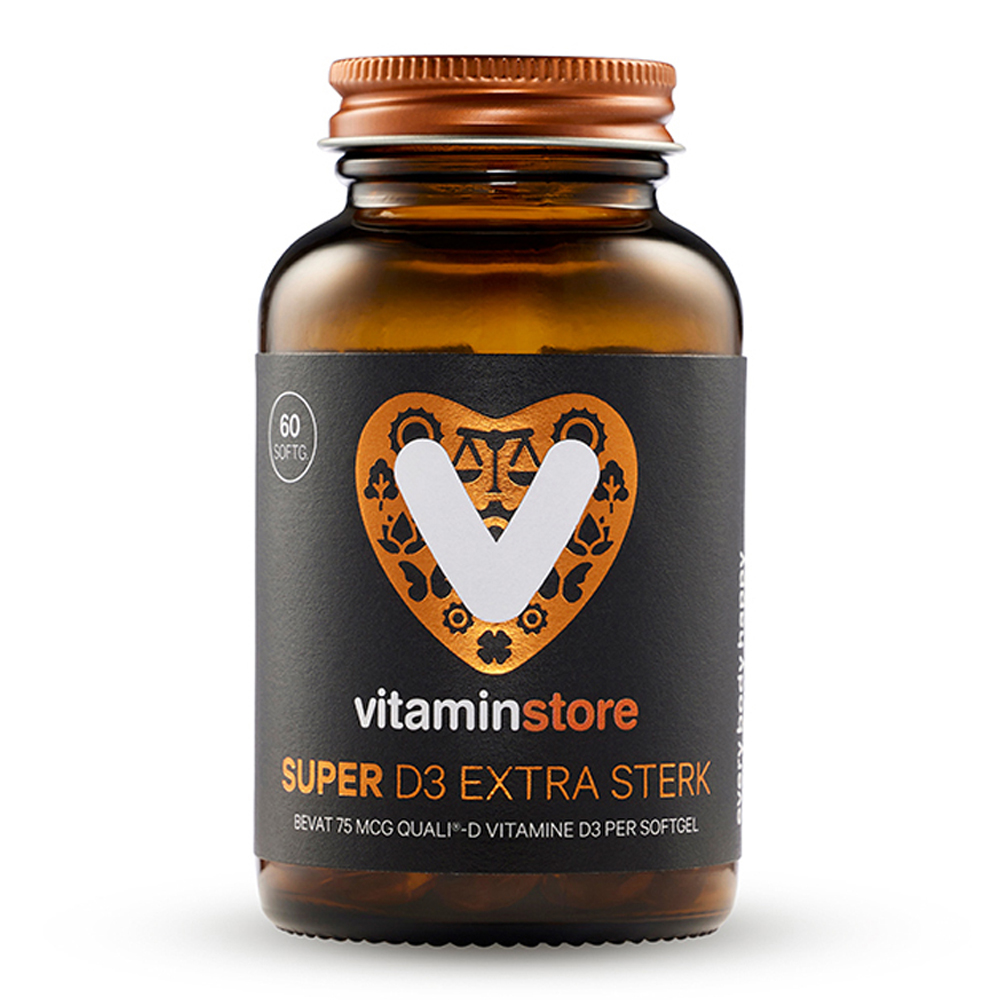 Super D3 Extra Sterk 75 mcg vitamine D