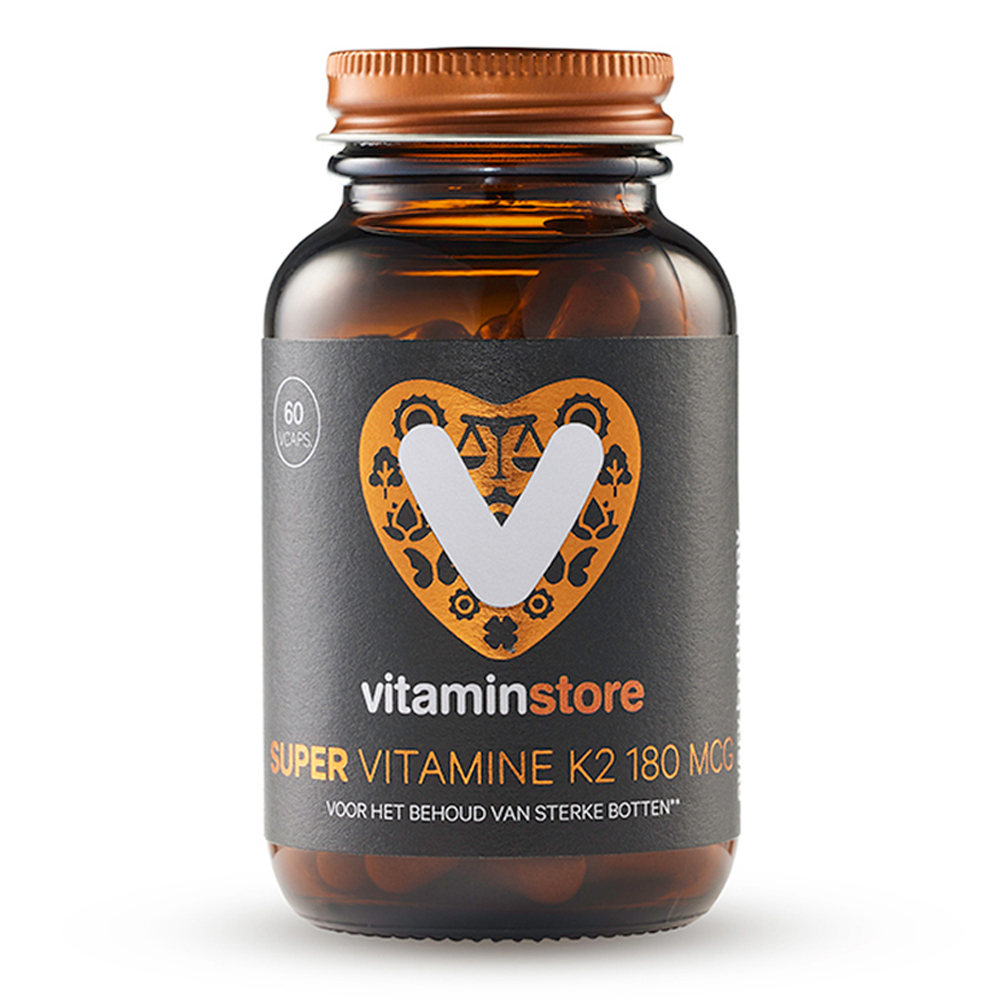 Super Vitamine K2 180 mcg (menaquinon-7 met vitamine D3)